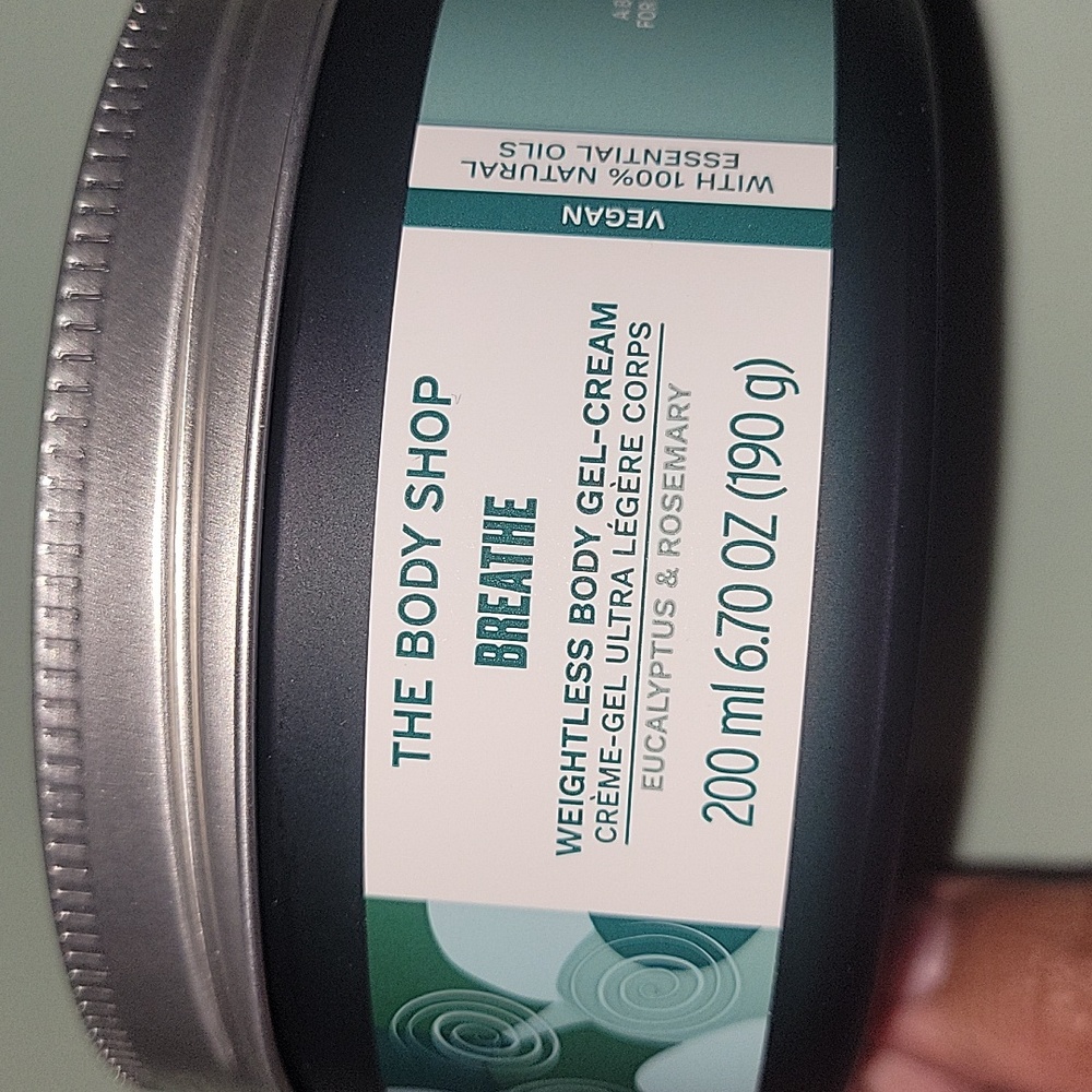 Breathe body gel/cream